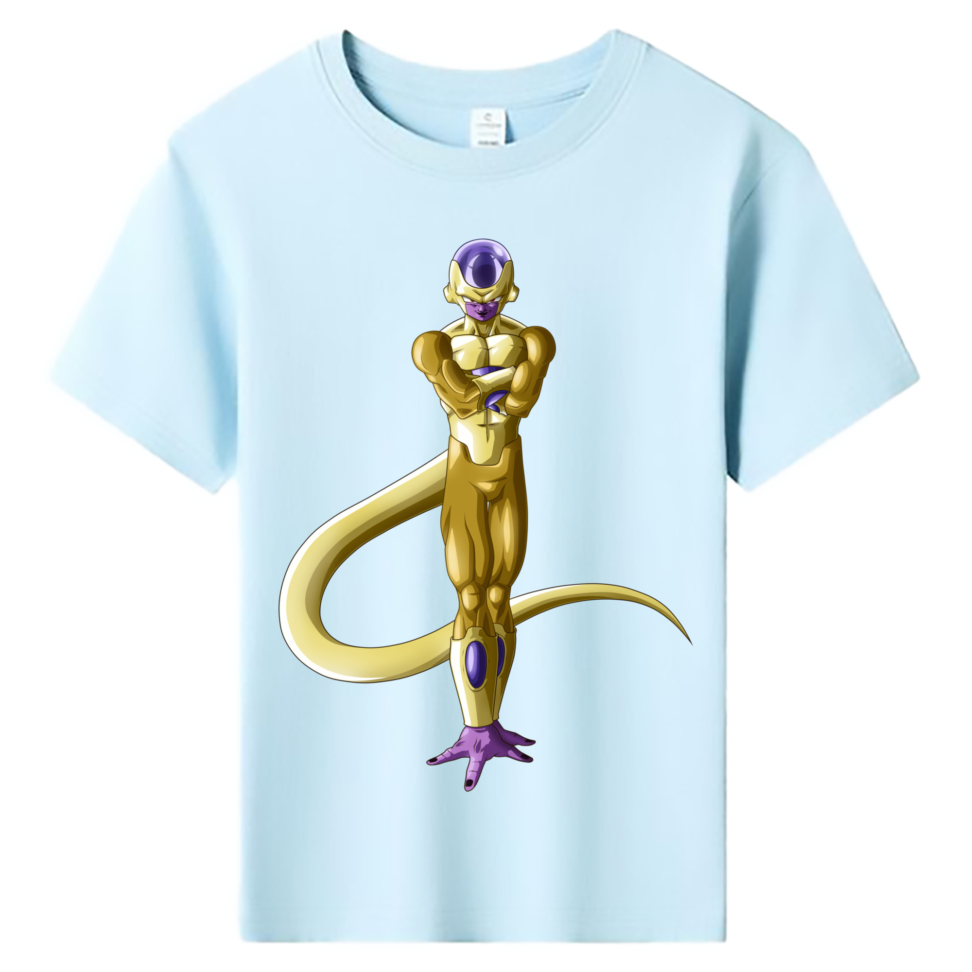 （画像用） ドラゴンボール フリーザ DRAGON BALL Frieza 綿100％キッズTシャツ（フロントプリント）